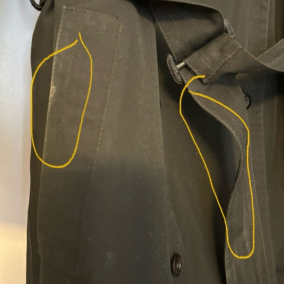 Double-breasted trench coat with zippered Thinsulate lining - Picture 7 of 7